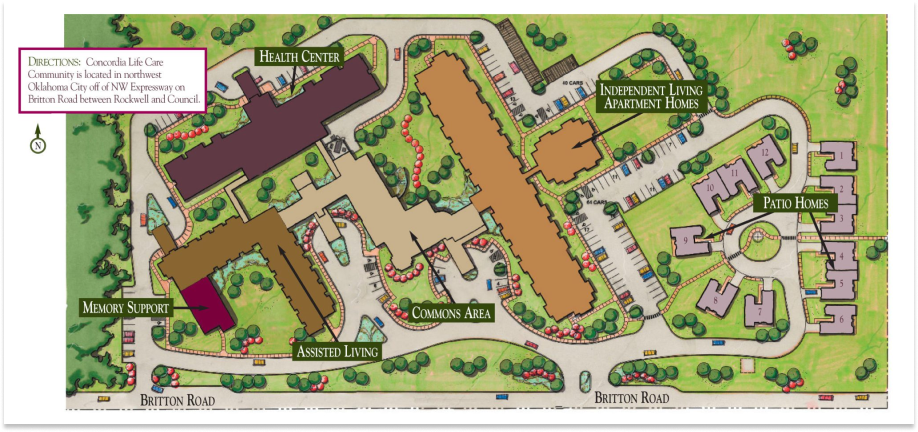 map of concordia