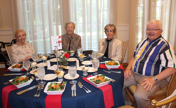 Concordia residents at the legacy of love luncheon 2024